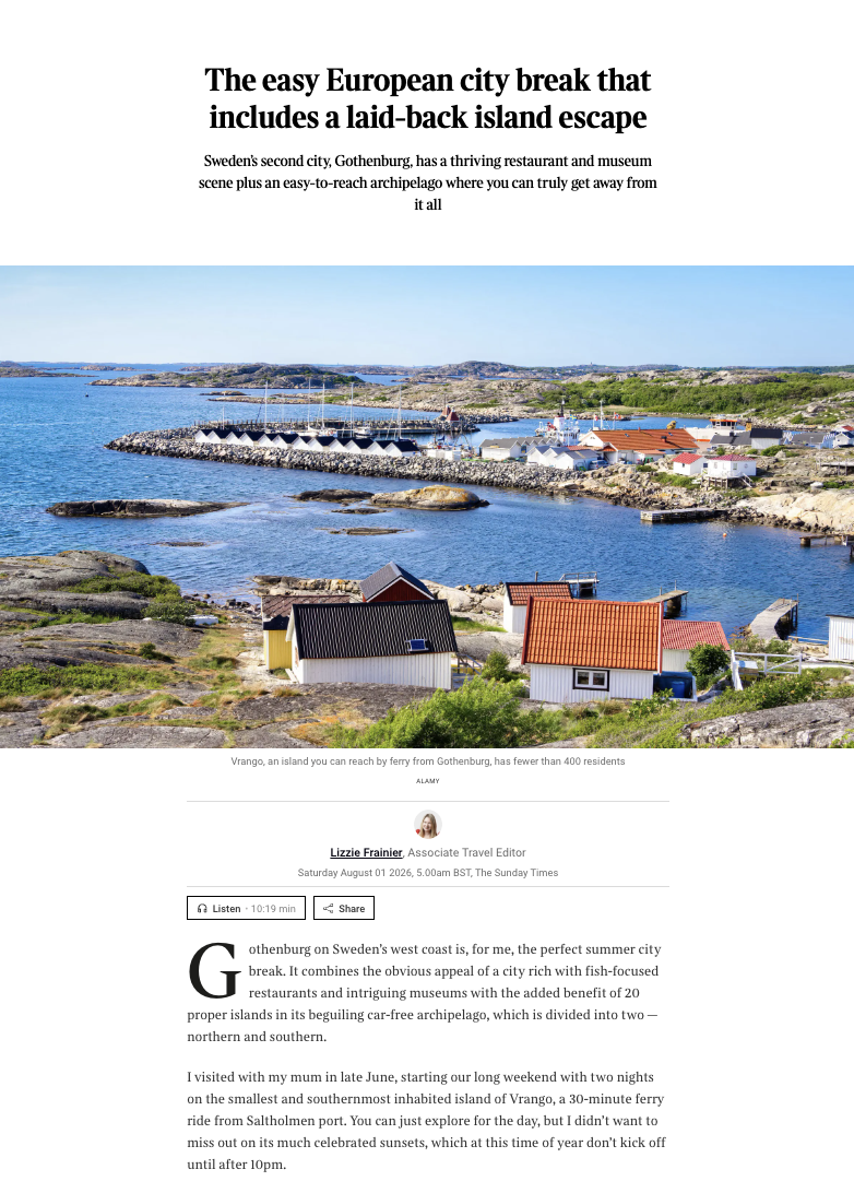 Screenshot av en artikel som nämner Pigalle